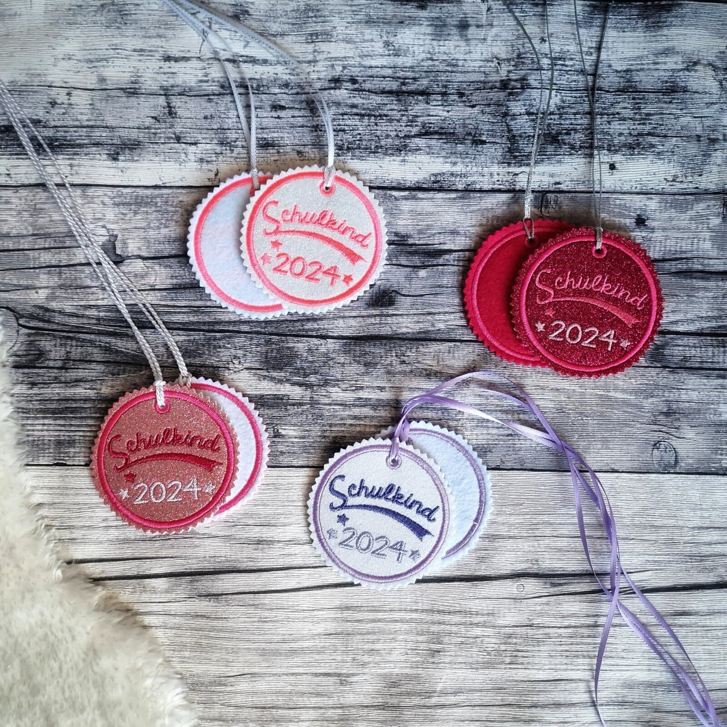 Schulanhänger - Schulkind Button - Anhänger - Geschenk