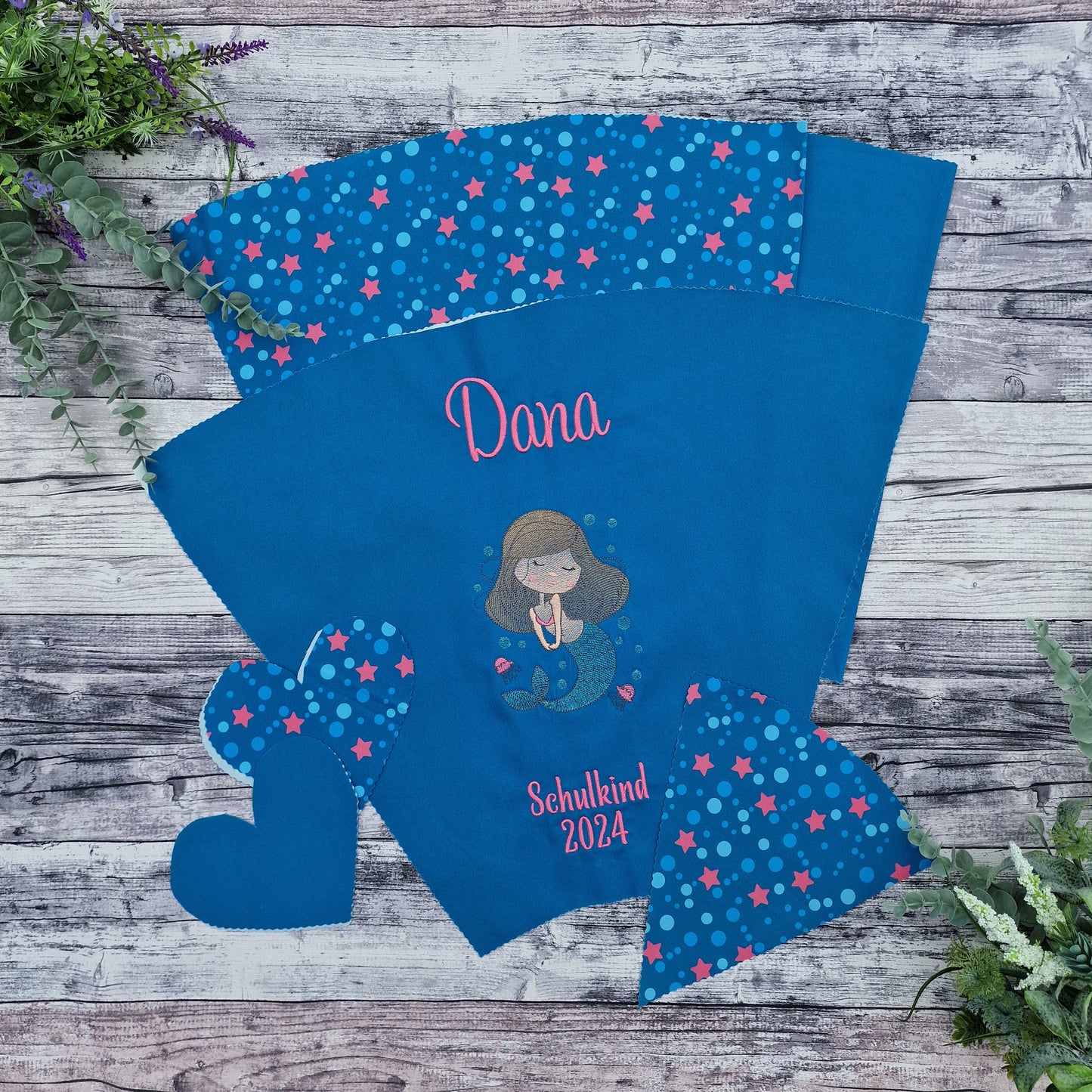 Schulranzenstoff zum mermaid lola von Step by Step