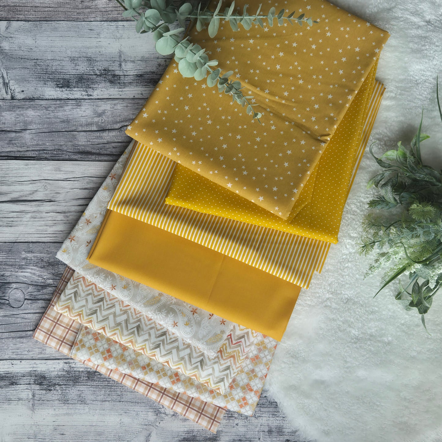 Stoffpaket - Patchwork - Quilten - Baumwollstoffe - Stoffstreifen - Patchworkpaket - Quiltpaket