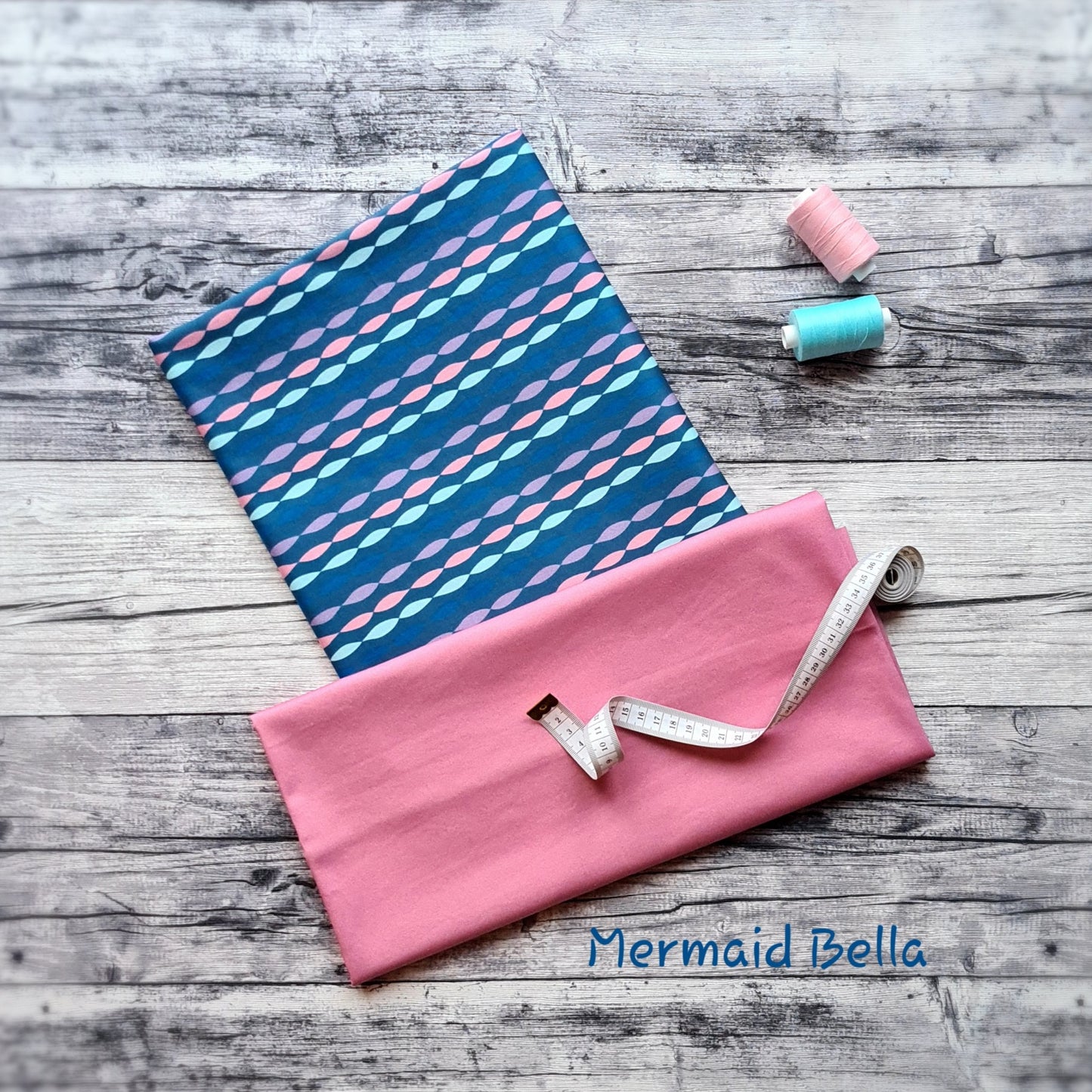 Schulranzenstoff zum bella mermaid von Step by Step